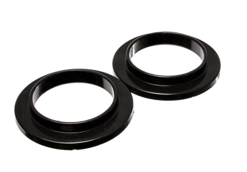 Energy Suspension Universal 3 3/4in ID 5 7/16in OD 7/8in H Black Coil Spring Isolators (2 per set) - 9.6101G