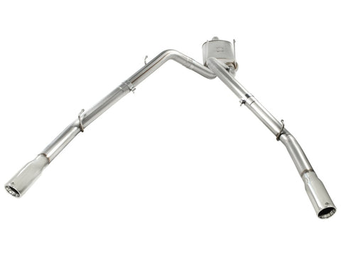 aFe MACHForce XP Exhausts Cat-Back SS-409 EXH CB Dodge Ram 1500 5.7L HEMI 09-13 Polished - 49-42013-P