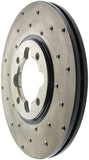 StopTech 82-85 Toyota Celica Supra Drilled Front Right Rotor - 128.44017R