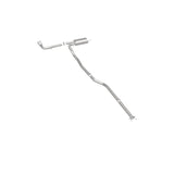 MagnaFlow Cat Back, SS, 2.5in, Street, Single Straight Pass. Polished 4in Tip, 2015 Ford Fusion 2.5L - 19096