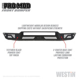 Westin 14-21 Toyota Tundra Pro-Mod Front Bumper - Tex. Blk - 58-41035