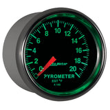 Autometer GS 0-2000 degree F Full Sweep Electronic Pyrometer Gauge - 3845