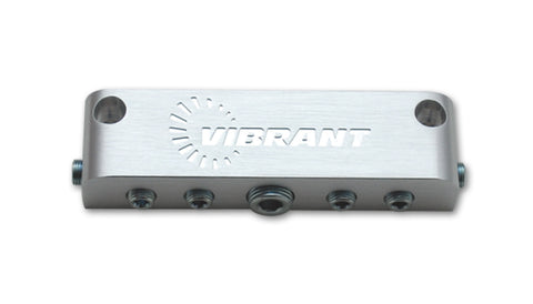 Vibrant Aluminum Vacuum Manifold (new design) - Polished - 2690