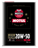 Motul 20W50 Classic Performance Oil - 10x2L - 110621