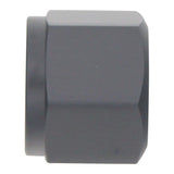 DeatschWerks 8AN Female Flare Cap - Anodized Matte Black - 6-02-0715-B