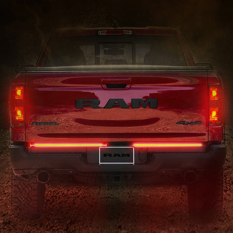 Putco 2019+ RAM 1500/Jeep Wrangler JK/JL 18in Split Blade LED Tailgate Light Bar (Pair) - 92009-18