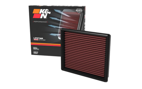 K&N 2022 Toyota Tundra V6-3.5L F/I Turbo Replacement Air Filter - 33-5129
