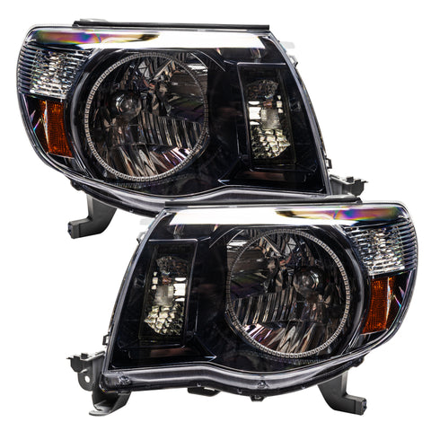 Oracle 05-11 Toyota Tacoma SMD HL - Black - ColorSHIFT w/ Simple Controller - 8161-504