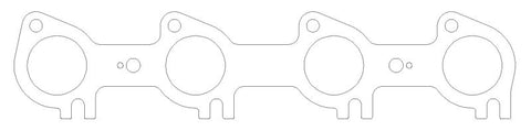 Cometic 91-01 Ford 4.6L SOHC / 99+ 5.4L Triton .030 inch MLS Exhaust Gaskets (Pair) - C5853-030
