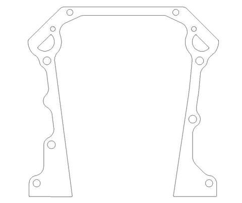 Cometic 65-91 Dodge V8 5.2L R-3 W-2 Timing Cover Gasket Set 0.018in AFM - C5576-018