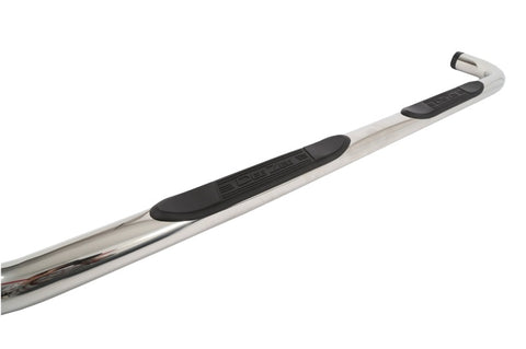 Dee Zee 14-18 Chevrolet Silverado Tubes - 3In Round Stainless Polished CrewCab - DZ372533