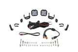 Diode Dynamics SS3 LED Bumper 1 1/2 In Roll Bar Kit Pro - White SAE Fog (Pair) - DD7662