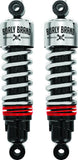 Burly Brand FLH Slammer Shocks - Chrome - B28-1204