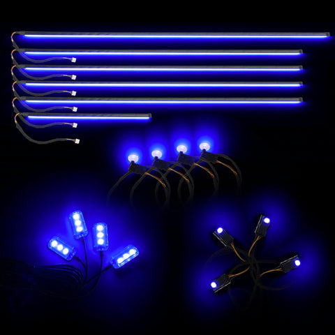 Oracle Lighting Dynamic Colorshift 18 Piece Universal Full LED Interior Dash Board Kit - 4240-332