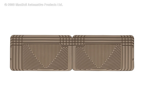 WeatherTech 96 GMC Rally Van Rear Rubber Mats - Tan - W25TN