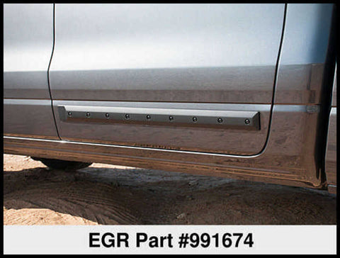 EGR Crew Cab Front 41.5in Rear 38in Bolt-On Look Body Side Moldings (991674) - 991674