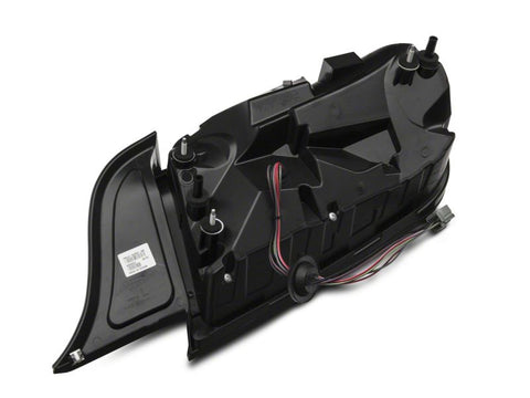 Raxiom 15-23 Ford Mustang Profile LED Tail Lights Gloss Blk Housing- Red Lens - 402182
