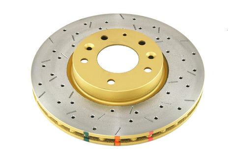 DBA 06-13 Mazda 6 (Excl Mazdaspeed6) Front 4000 Series Drilled & Slotted Rotor - DBA42963XS