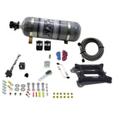 Nitrous Express 4150 4-BBL/Alcohol Nitrous Kit (50-300HP) w/Composite Bottle - 30045-12