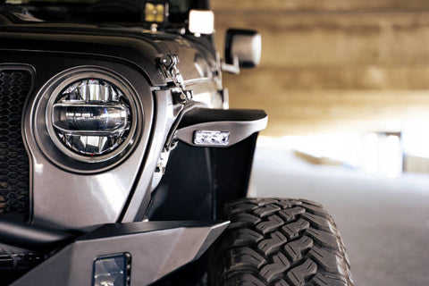 DV8 Offroad 18-23 Jeep Wrangler JL Slim Fender Flares - FDJL-07