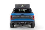 Addictive Desert Designs 2015+ Ford F-150 Overlander Chase Rack w/ 3rd Brake Light - Hammer Black - C118822000103