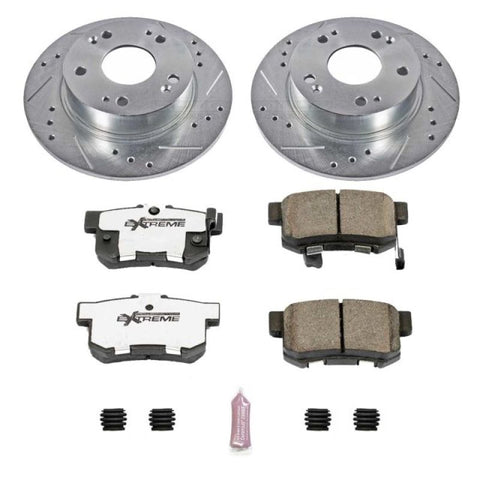 Power Stop 04-08 Acura TSX Rear Z26 Street Warrior Brake Kit - K2391-26