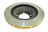 DBA 08-10 Toyota Sequoia/07-10 Tundra 2WD/4WD Front Drilled and Slotted 4000 Series Rotor - DBA42724XS
