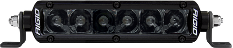 Rigid Industries 6in SR Series Spot - Midnight Edition - 906213BLK