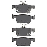 DFC 16-26 Honda Prelude Rear 4000 Hybridynamic Brake Pads - 4000-1878-00