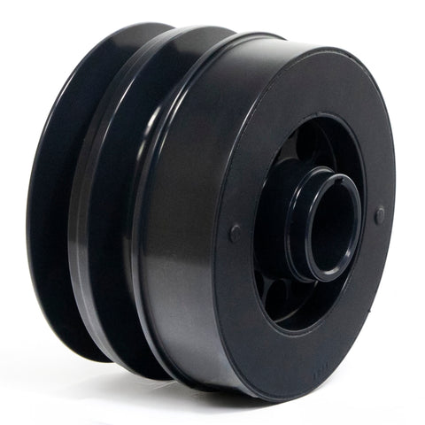 Fluidampr Ford 8BA Flat Head Wide Belt Harmonic Balancer - Ford Flathead V8 w/ Wide Belt Pulley - 550201