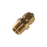 Kleinn 1/4In OD Tubing 1/4In M NPT Straight Compression Fitting - 51414