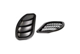 Daystar 2007-2018 Jeep Wrangler JK Hood Side Vent Kit Right and Left Black Pair - KJ71048BK