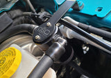 J&amp;L 20-24 Jeep Wrangler 2.0L Driver Side Oil Separator 3.0 - Black Anodized - 3070D-B