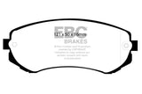 EBC 89-96 Nissan 240SX 2.4 (4 Lug) Ultimax2 Front Brake Pads - UD422
