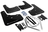 Rally Armor 13-19 USDM Ford Fiesta ST Black UR Mud Flap w/ Silver Logo - MF29-UR-BLK/SIL