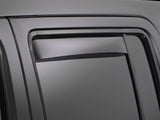 WeatherTech 96-04 Nissan Pathfinder Rear Side Window Deflectors - Dark Smoke - 81056
