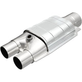 MagnaFlow Conv Univ 3inch/2inch Single/dual w/ O2 - 99047HM