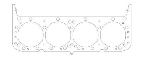 Cometic Chevy Small Block 4.100 inch Bore .040 inch MLS Headgasket (w/All Steam Holes) - C5270-040