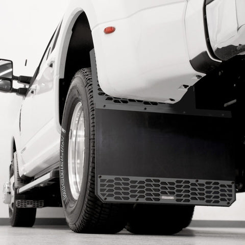 Putco 15-19 Chevy Silv/Sierra HD Dually - (Fits Rear) - Set of 2 Mud Skins - HDPE w/ Hex Shield - 78275