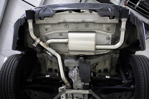 Dinan 16-23 BMW X1/X2 xDrive28i (F48/F39) Valved Axleback Exhaust System - Black Tips - D660-0089-BLK