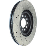 StopTech 00-06 Audi TT Quattro / 03/04-12/04 VW Jetta Right Front Drilled CRYO-STOP Rotor - 128.33062CR