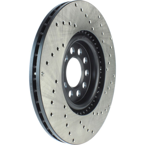 StopTech 00-06 Audi TT Quattro / 03/04-12/04 VW Jetta Right Front Drilled CRYO-STOP Rotor - 128.33062CR