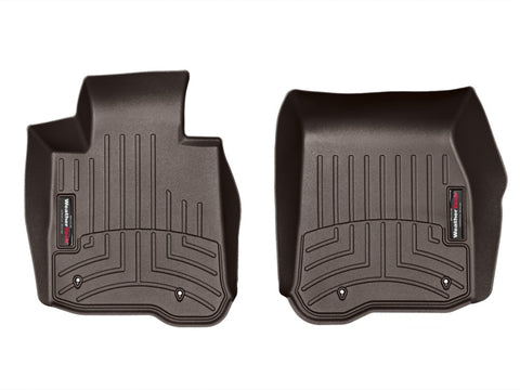 WeatherTech 2014+ BMW 4-Series Front FloorLiner - Cocoa - 475601