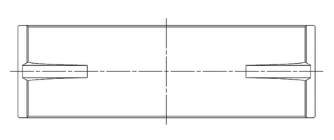 ACL Lexus V8 4.0L 1UZFE .25mm Oversized Performance Main Bearing Set - 5M8088H-.25