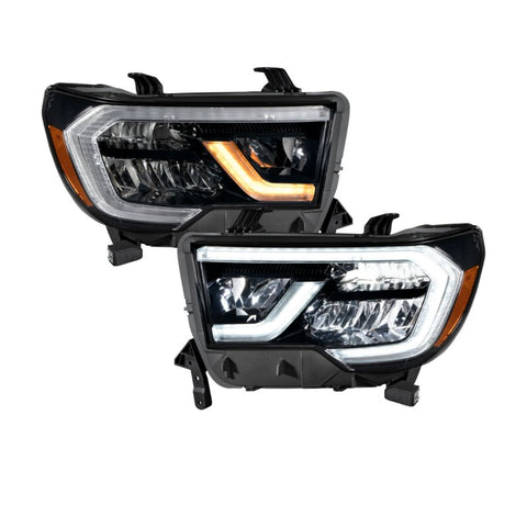 Form Lighting 2007+ Toyota Tundra/Sequoia LED Reflector Headlights (Pair) - FL0010