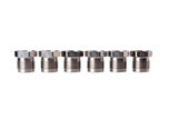 Fleece Performance 03-22 Dodge 2500/3500 5.9L/6.7L Stainless Steel Fuel Supply Tube Nuts - FPE-CUMM-SSFTN