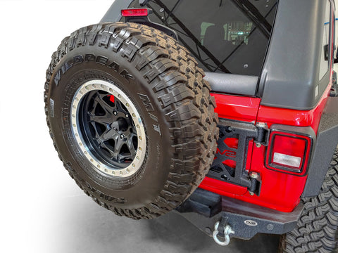 DV8 Offroad 2018+ Jeep Wrangler Tire Carrier - TCJL-03