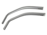 WeatherTech 1997-2006 Jeep Wrangler Front Side Window Deflectors - Dark Smoke - 80061