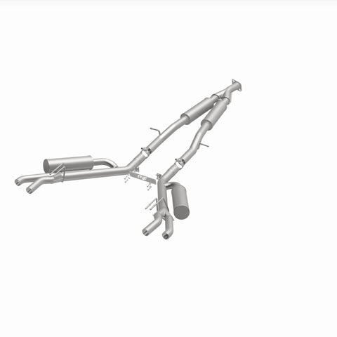 MagnaFlow Cat-Back Competition Exhaust 18-19 Kia Stinger L4-2.0LGAS Quad 2.5in Stainless Tips - 19405