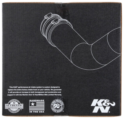 K&N 63 Series AirCharger Performance Intake 17-18 Ford Edge L4-2.0L F/I - 63-2611